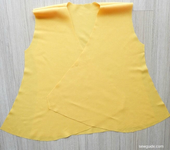 how to sew wrap tops 