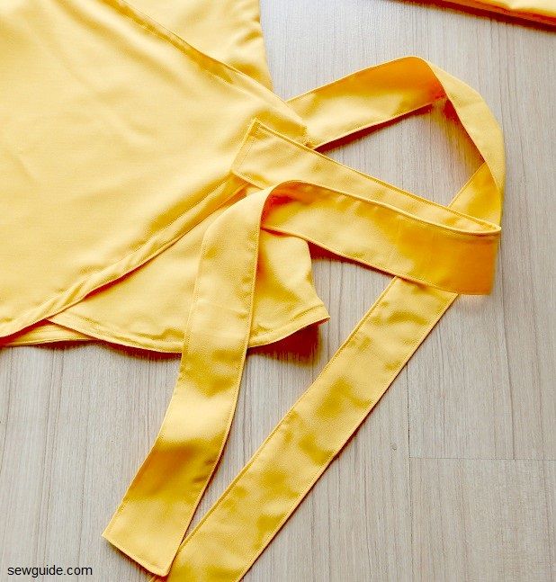 how to sew wrap top 