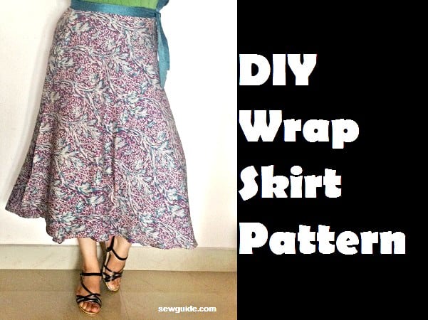 how to sew a wrap skirt