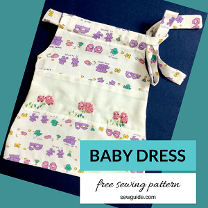 baby dress DIY pattern