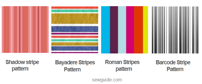 shadow stripes, baydere stripes, roman stripes, barcode stripes