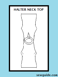 halterneck top pattern