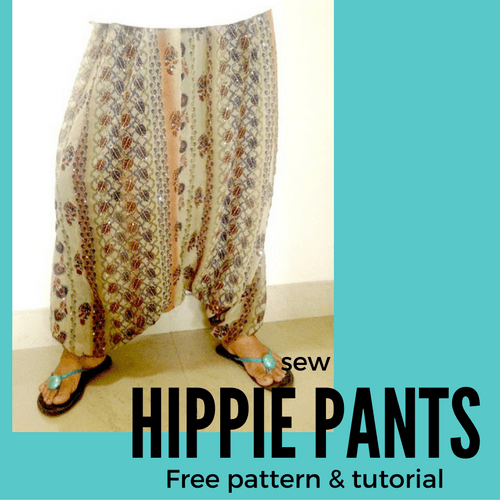 easy hippie pants pattern