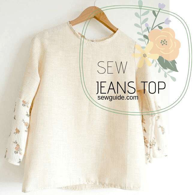 jeans top sewing pattern