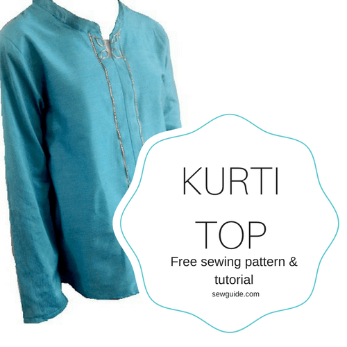 kurti top sewing pattern