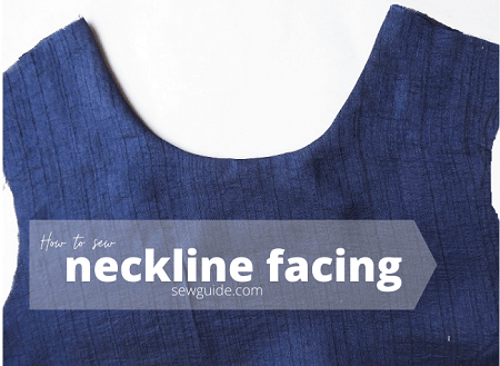 neckline facing -tutorial