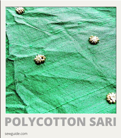 polycotton sari