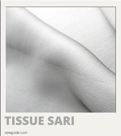 tissue sari