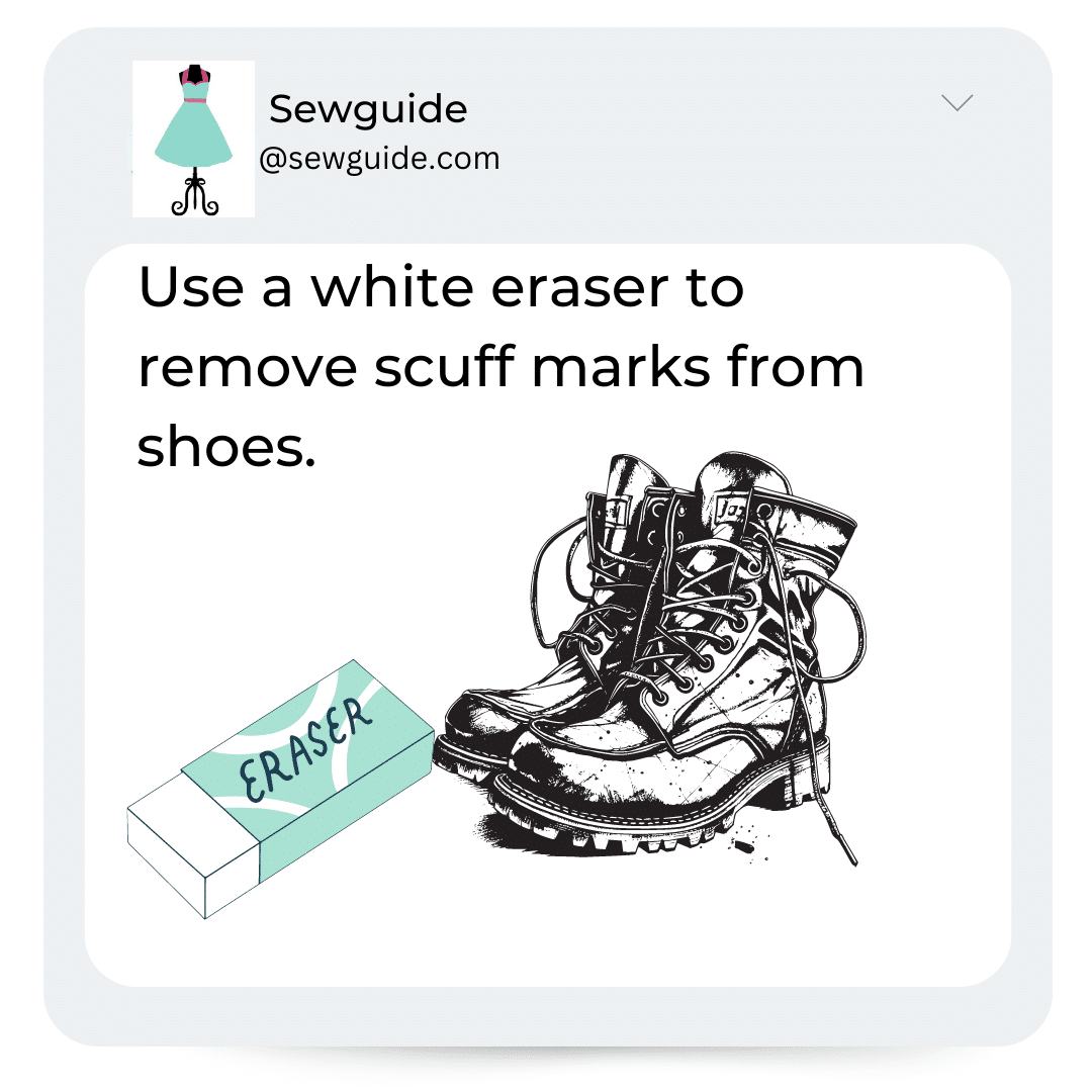 eraser ro remove scuff marks 