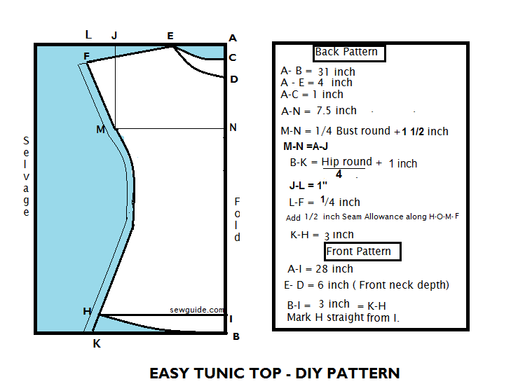 tunic pattern 