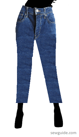 jean types - ankle length jeans